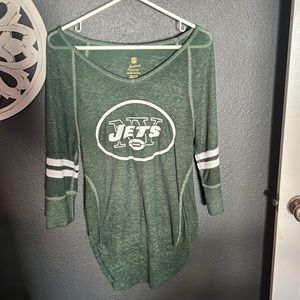 NY jets football shirt tunic Xl